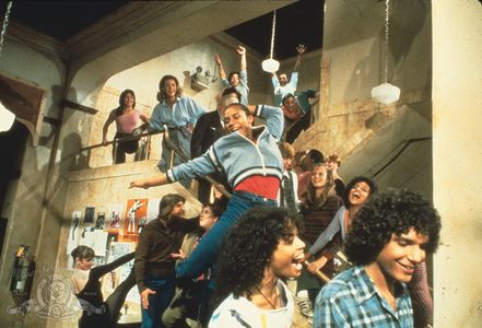 Debbie Allen, Lee Curreri, Lori Singer, Michael DeLorenzo, Erica Gimpel, Albert Hague, Carlo Imperato, Carol Mayo Jenkin