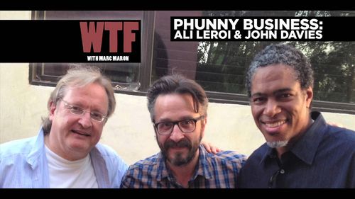 John Davies & Ali LeRoi on Marc Maron's show