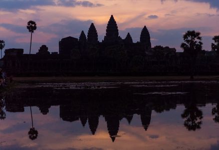 Early Morning in Cambodia