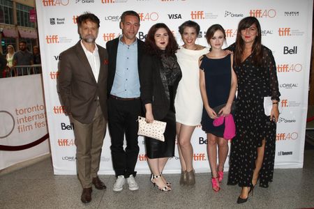 Hussain Amarshi, Eva Husson, Morgan Kibby, Mattias Troelstrup, Didar Domehri, and Marilyn Lima at an event for Bang Gang