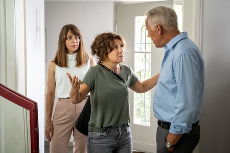 Frank-Leo Schröder, Catherine Bode, and Anita Vulesica in Leipzig Homicide (2001)