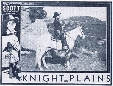 Fred Scott and White King in Knight of the Plains (1938)