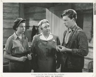 Jane Darwell, Joe Brown Jr., and Jane Withers in Youth Will Be Served (1940)