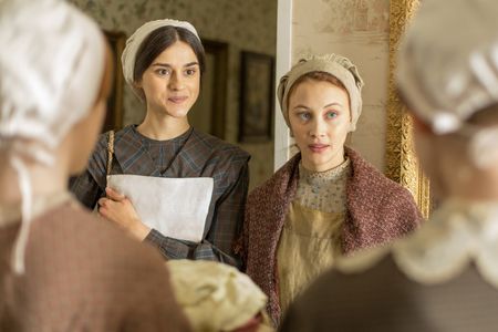 Sarah Gadon and Rebecca Liddiard in Alias Grace (2017)