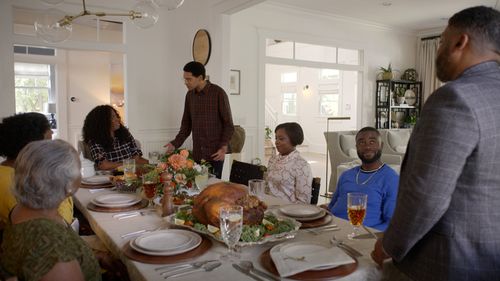 Carl Anthony Payne II, Shondrella Avery, Yassir Lester, Veanna Black, and Garrick Bernard in Single Drunk Female (2022)