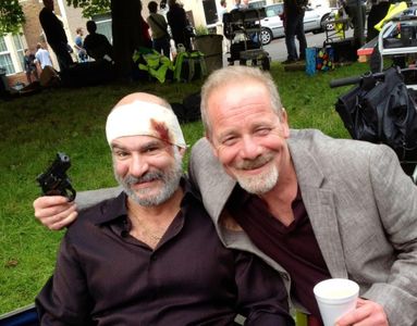 With Peter Mullan 