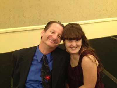 Jamie Brewer and David Zimmerman at the 2012 Media Access Awards