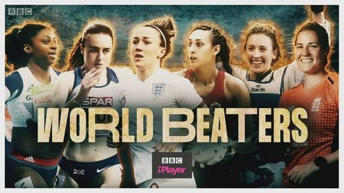 Katherine Brunt, Jade Jones, Geva Mentor, Lucy Bronze, Kadeena Cox, and Laura Muir in World Beaters (2019)