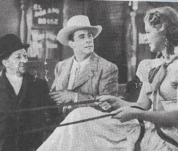 Herbert Heywood, George O'Brien, and Virginia Vale in Legion of the Lawless (1940)