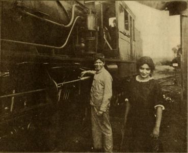 Alice Joyce and Sidney Olcott in The Engineer's Sweetheart (1910)