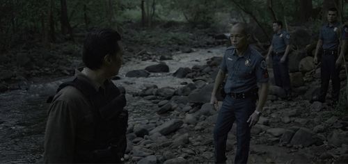 Arthur Acuña, Kiel Rodriguez, and Michael Roy Jornales in Arisaka (2021)