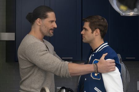 Joe Manganiello and Cody Kearsley in Daybreak (2019)