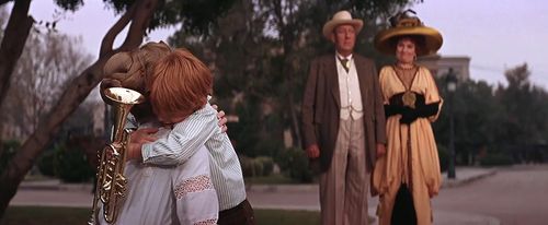 Ron Howard, Paul Ford, Hermione Gingold, and Shirley Jones in The Music Man (1962)