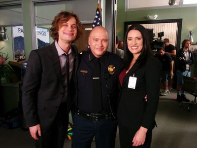 Matthew Gray Gubler, Carlos Arellano, Paget Brewster | Criminal Minds (2016)