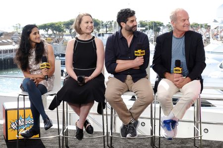 Kelsey Grammer, Lily Stuart Streiff, Frank Lesser, and Aparna Nancherla at an event for IMDb at San Diego Comic-Con (201