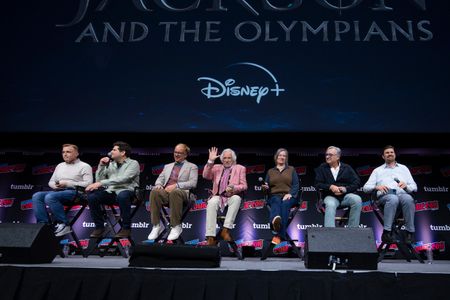 James Bobin, Dan Hennah, Erik Henry, Tish Monaghan, Dan Shotz, Jeff White, and John Steinberg at an event for Percy Jack