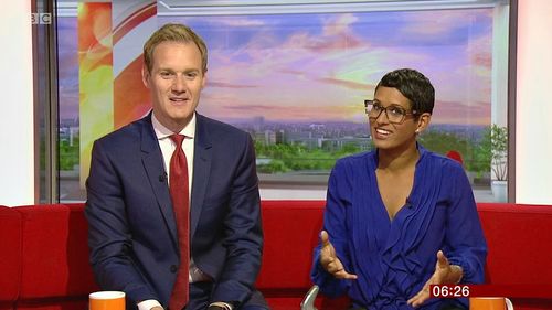 Naga Munchetty and Dan Walker in Breakfast (2000)