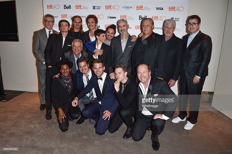 Cast of Stonewall with Director Roland Emmerich TIIF Toronto Sept 18, 2015