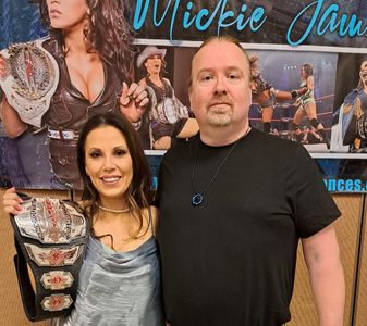 Mickie James and Matthew Allen