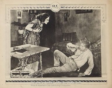 Pauline Frederick and Thomas Holding in The Lure of Jade (1921)