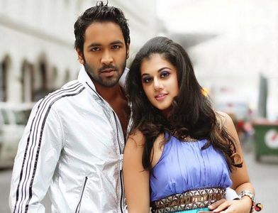 Vishnu Manchu and Taapsee Pannu in Vastadu Naa Raju (2011)