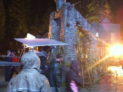 shooting Smallville's HARVEST season 10