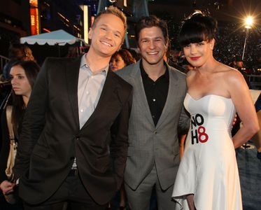 Neil Patrick Harris, Pauley Perrette, and David Burtka