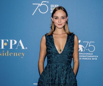 Laura Bilgeri attending the Hollywood Foreign Press Party at the Venice Film Festival 2018