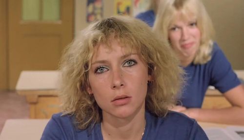 Brigitte Lahaie and Elsa Maroussia in Six Swedish Girls in a Boarding School (1979)