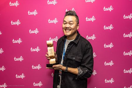 2023 Kaj Pindal Award Recipient - Sam Chou at the Toronto Animated Arts Festival International (TAAFI)