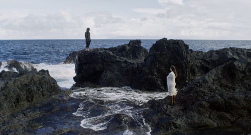 Miguel Borges and Joana Ribeiro in Dialogues with Leucò (2023)