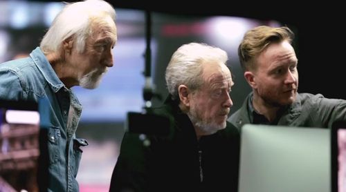 Ridley Scott, Jake Scott, and Lee Clow