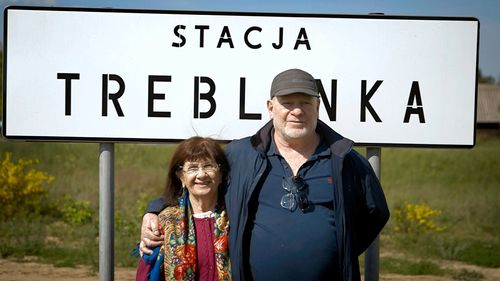 Halina Birnbaum and Ya'ackov Gilad in Where Are You Going (2023)