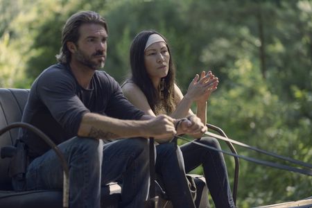 Matt Mangum and Eleanor Matsuura in The Walking Dead (2010)