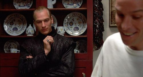 Julian Sands and Kevin O'Brien in Warlock (1989)