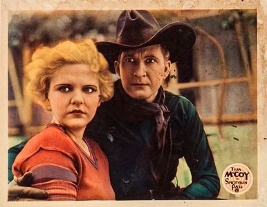 Tim McCoy and Virginia Lee Corbin in Shotgun Pass (1931)