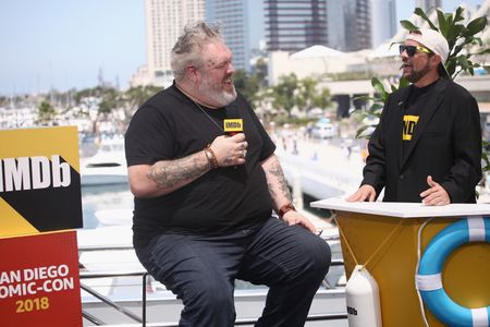 Kevin Smith and Kristian Nairn at an event for IMDb at San Diego Comic-Con: IMDb at San Diego Comic-Con 2018 (2018)