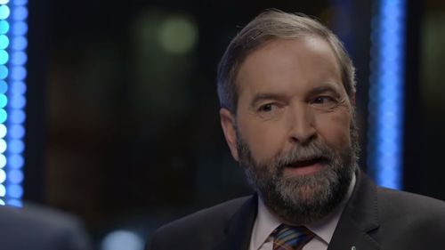 Thomas Mulcair in Deux hommes en or (2013)