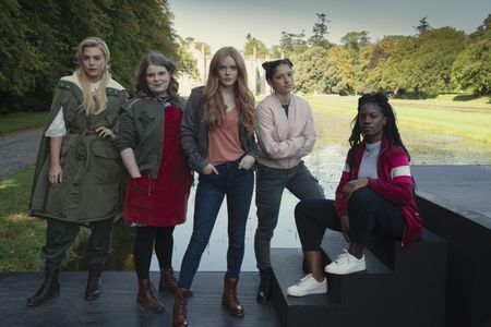 Eliot Salt, Hannah van der Westhuysen, Elisha Applebaum, Abigail Cowen, and Precious Mustapha in Fate: The Winx Saga (20