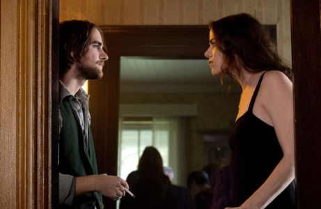 Kaniehtiio Horn and Landon Liboiron in Hemlock Grove (2013)