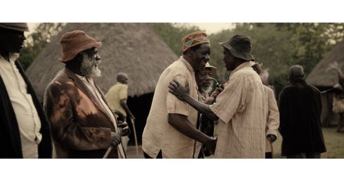 Benjamin A. Onyango and John Oyango in Where the River Divides (2023)