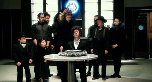 Adan Jodorowsky, Rony Ancavilu, Julia Avedaño, Kaori Ito, Leandro Taub, and Felipe Pizarro Sáenz De Urtury in Endless Po