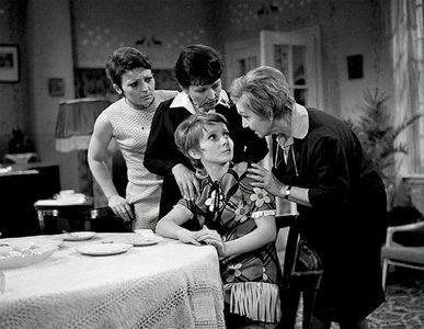 Daniela Kolárová, Dana Medrická, Marie Rosulková, and Jana Stepánková in Taková normální rodinka (1971)