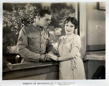 Kenneth Harlan and Pauline Starke in Streets of Shanghai (1927)