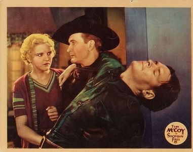 Tim McCoy, Virginia Lee Corbin, and Dick Stewart in Shotgun Pass (1931)