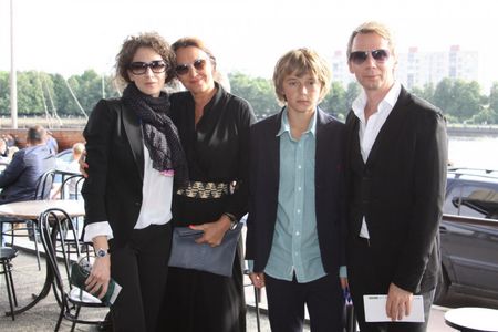 Kseniya Rappoport, Tatyana Lyutaeva, Slava N Jakovleff during the opening ceremony of The XX Russian Filmfestival 