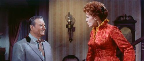 Maureen O'Hara and John Wayne in McLintock! (1963)