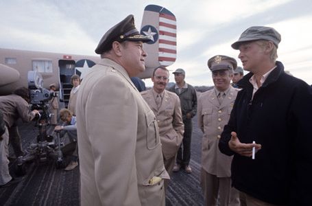 Orson Welles, Martin Balsam, Mike Nichols, and Buck Henry in Catch-22 (2019)