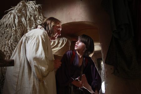 Gérard Depardieu and Bogdan Iancu in A Farewell to Fools (2013)