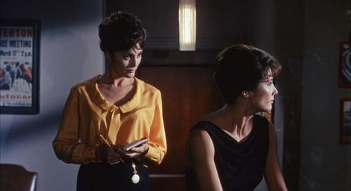 Gail Hire and Charlene Holt in Red Line 7000 (1965)